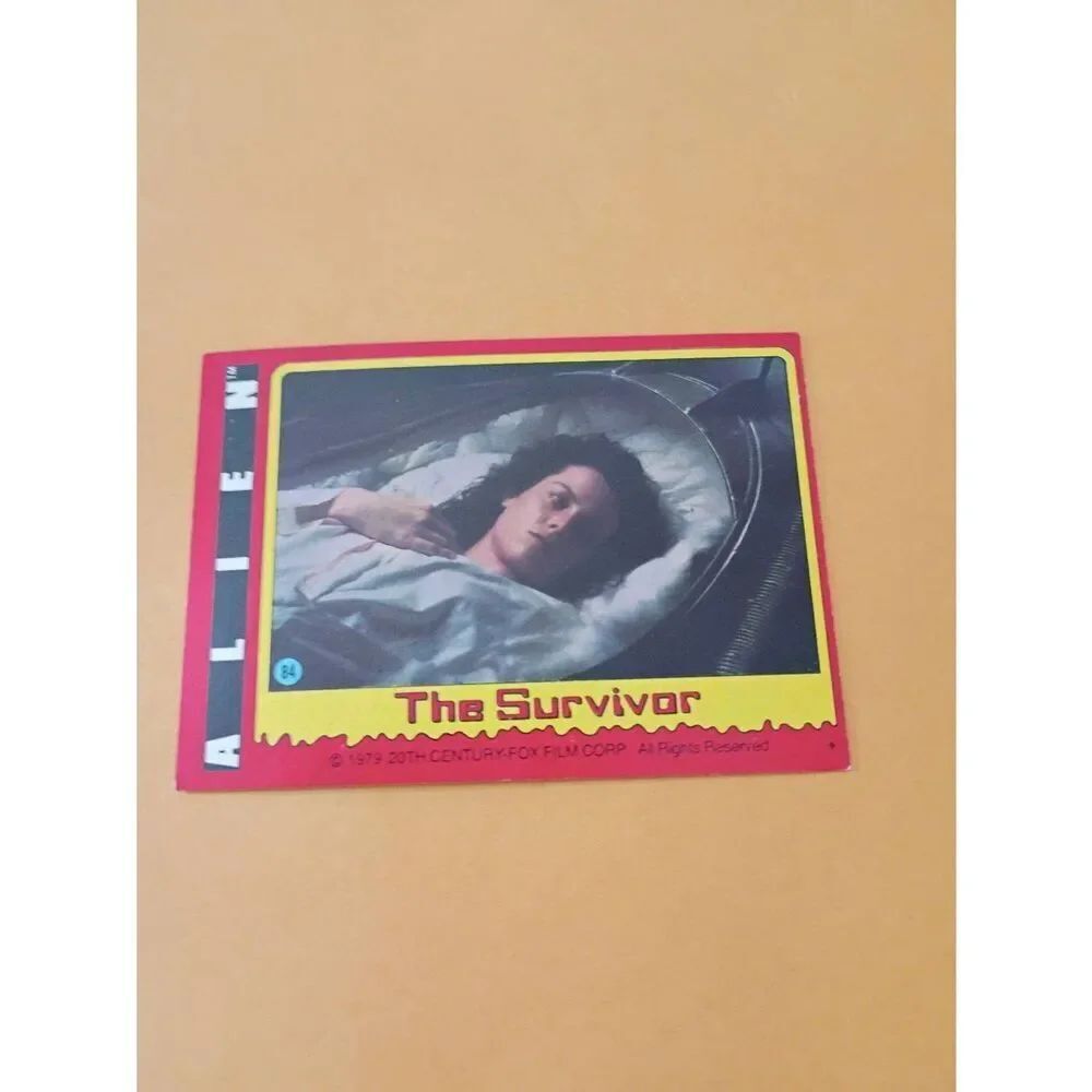 Vintage Collectible 1979 Alien Trading Card #84 20th Century Fox Raw Ungraded